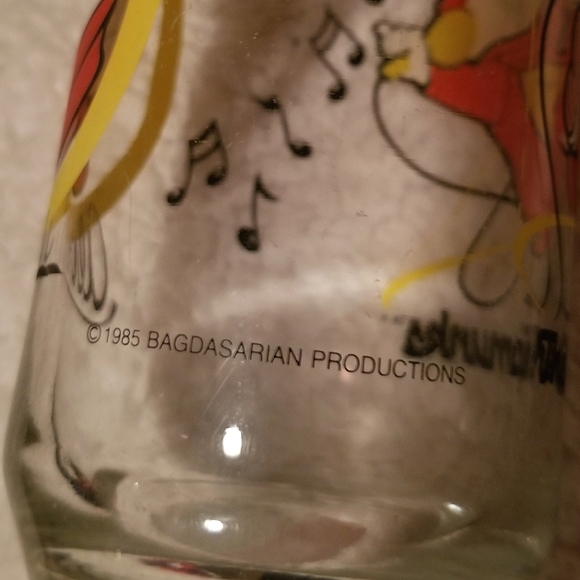 Vintage 1985 Alvin and the Chipmunks "Alvin & Simon" Collectible Glassware💎🐿 - Picture 8 of 8